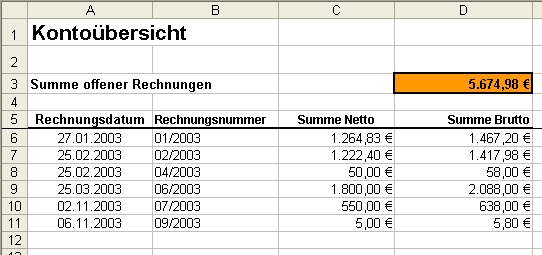 Angebote Und Rechnungen Mit Excel Erstellen Und Verwalten Excel Inside Solutions